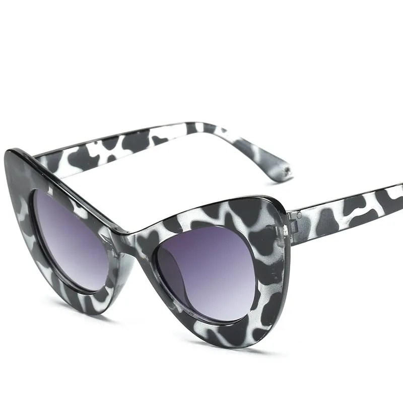 Icon- the Classic Thick Frame Cat Eye Sunglasses