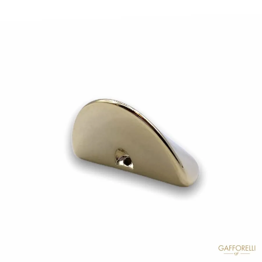 Irregular Shaped Round Nylon Button D293 - Gafforelli Srl