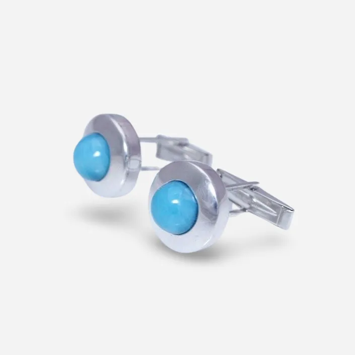 Larimar Cufflinks Carretera