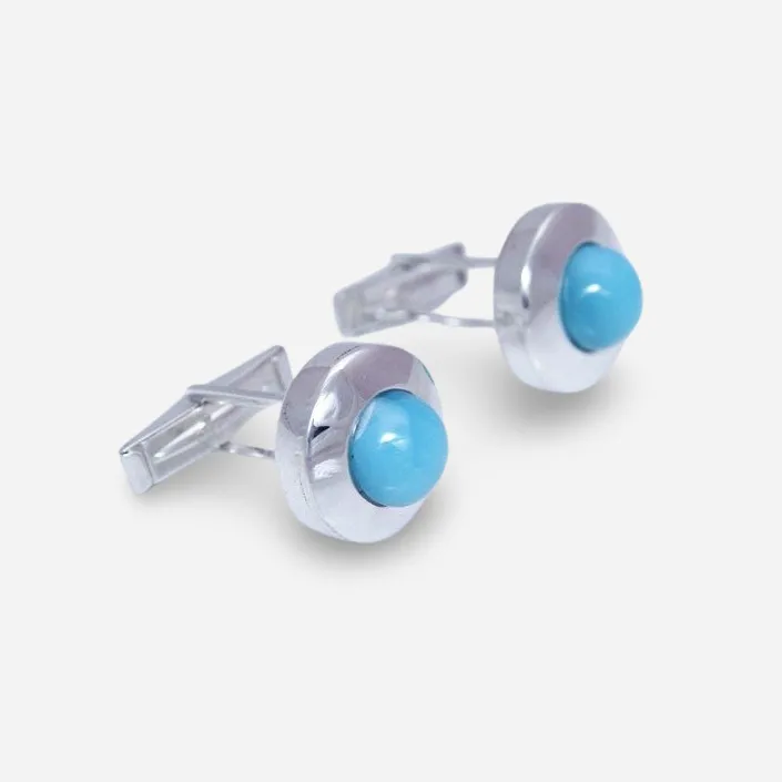 Larimar Cufflinks Carretera