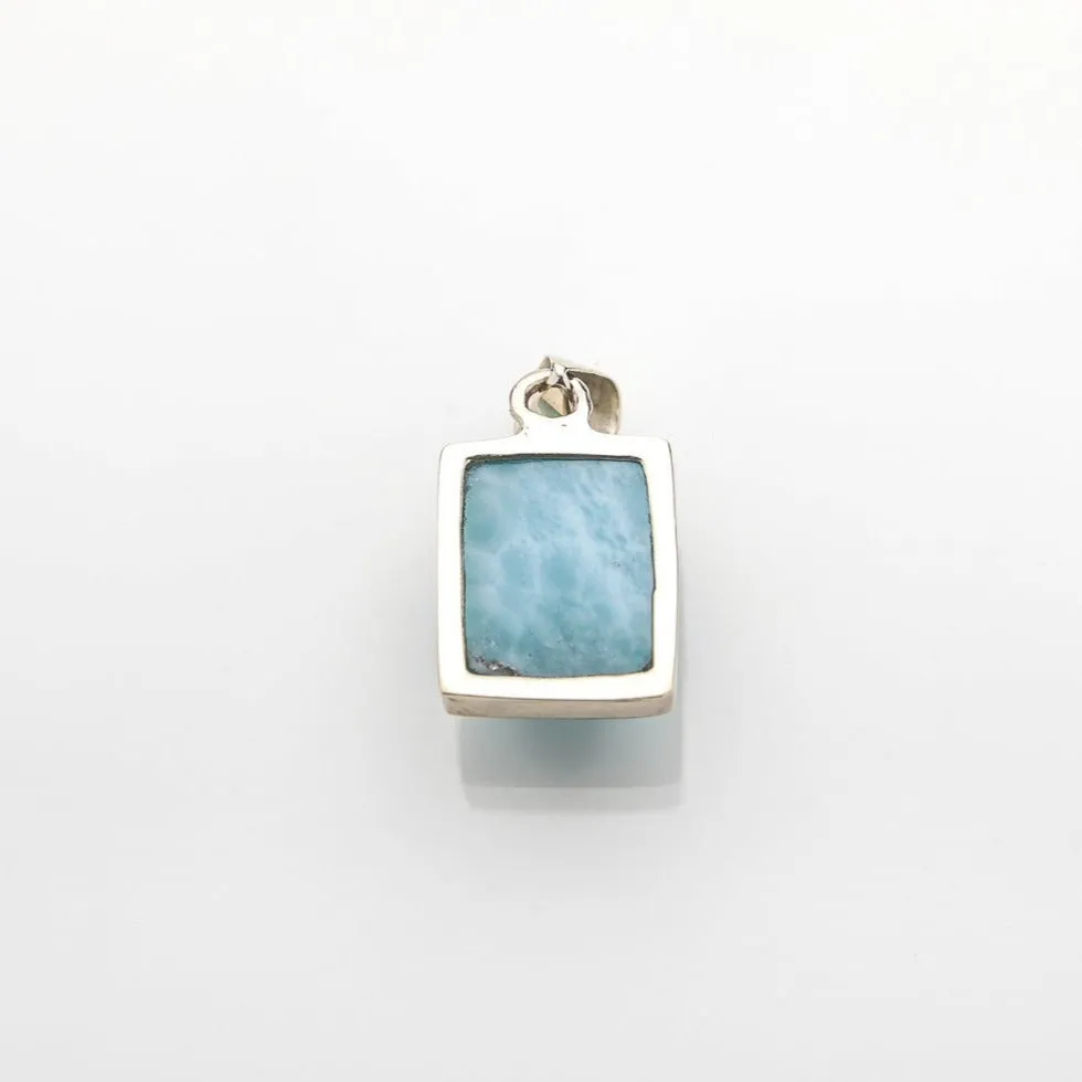 Larimar Gold Pendant, Ailani