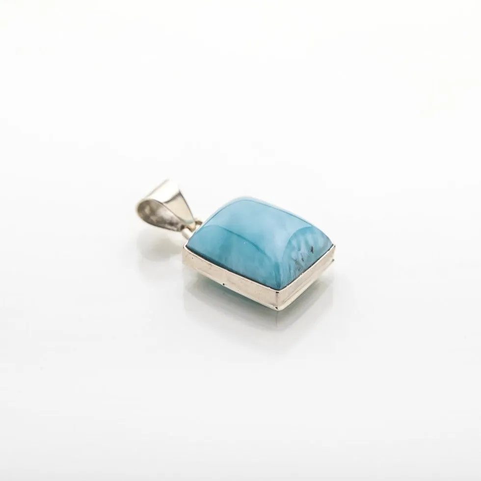 Larimar Gold Pendant, Ailani