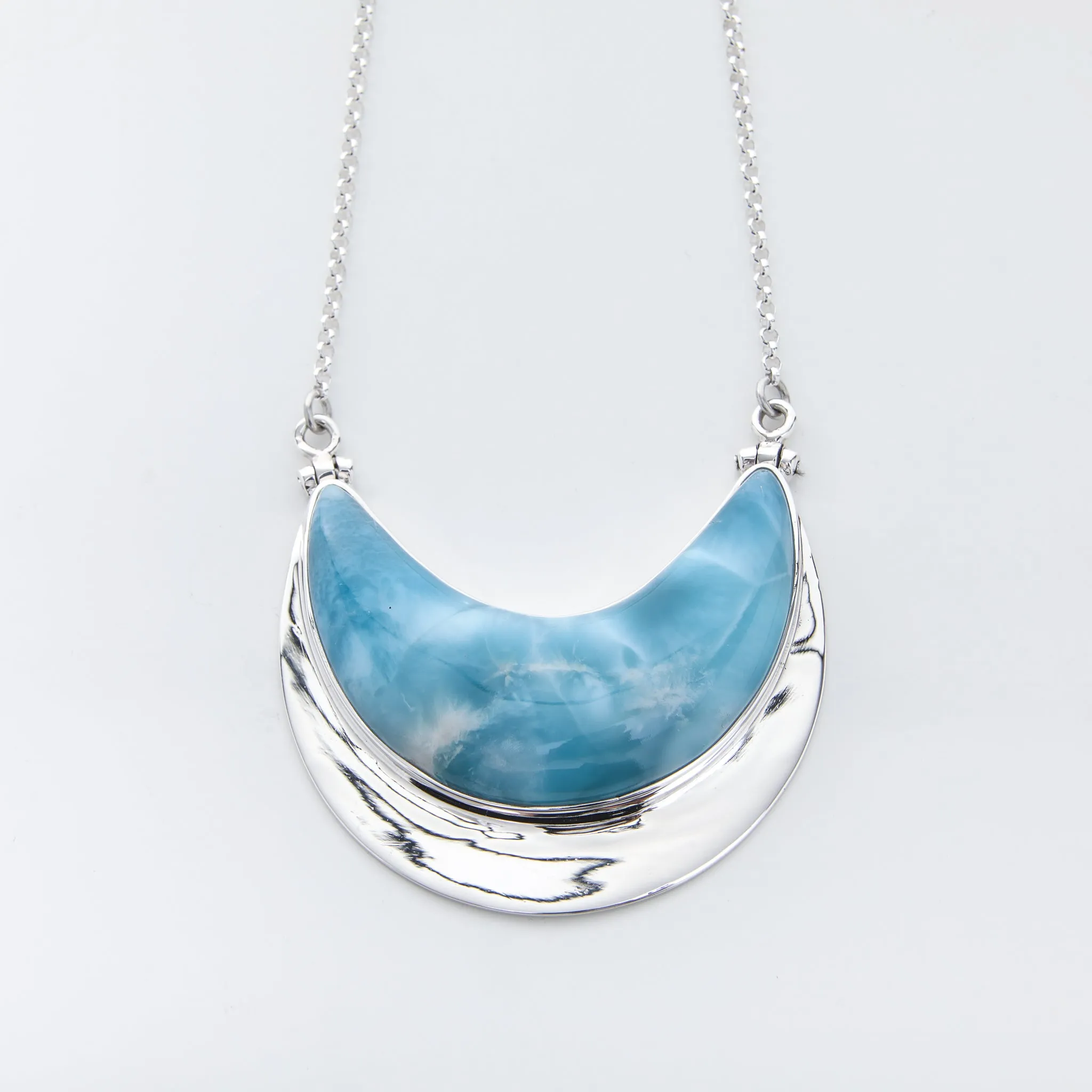 Larimar Necklace Gloria