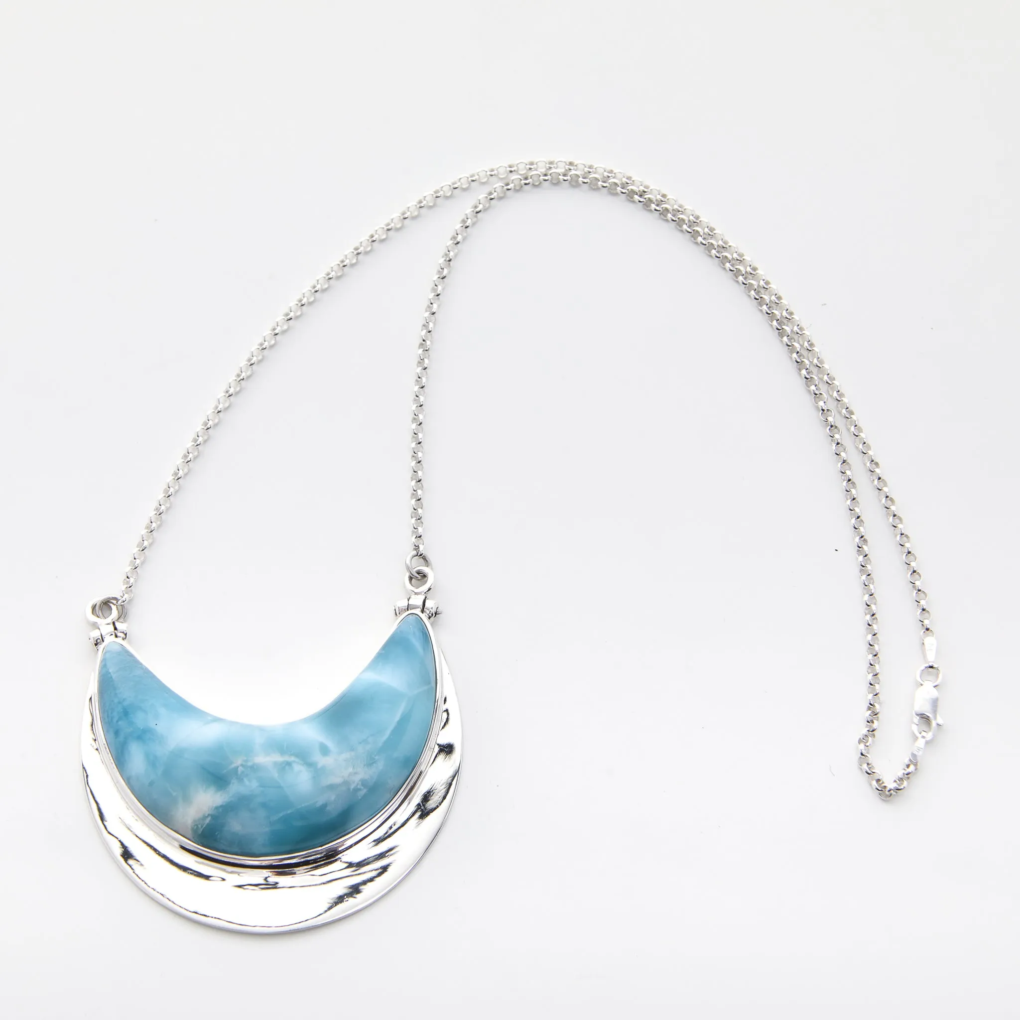 Larimar Necklace Gloria