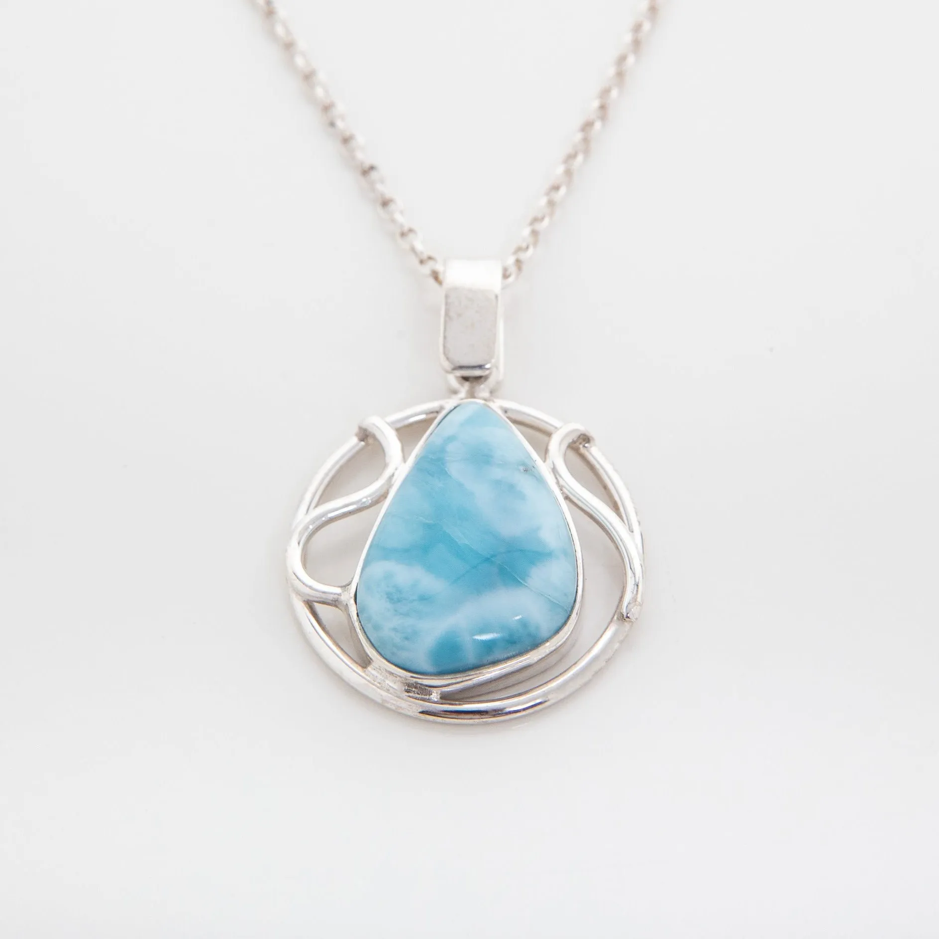 Larimar Pendant Elijah