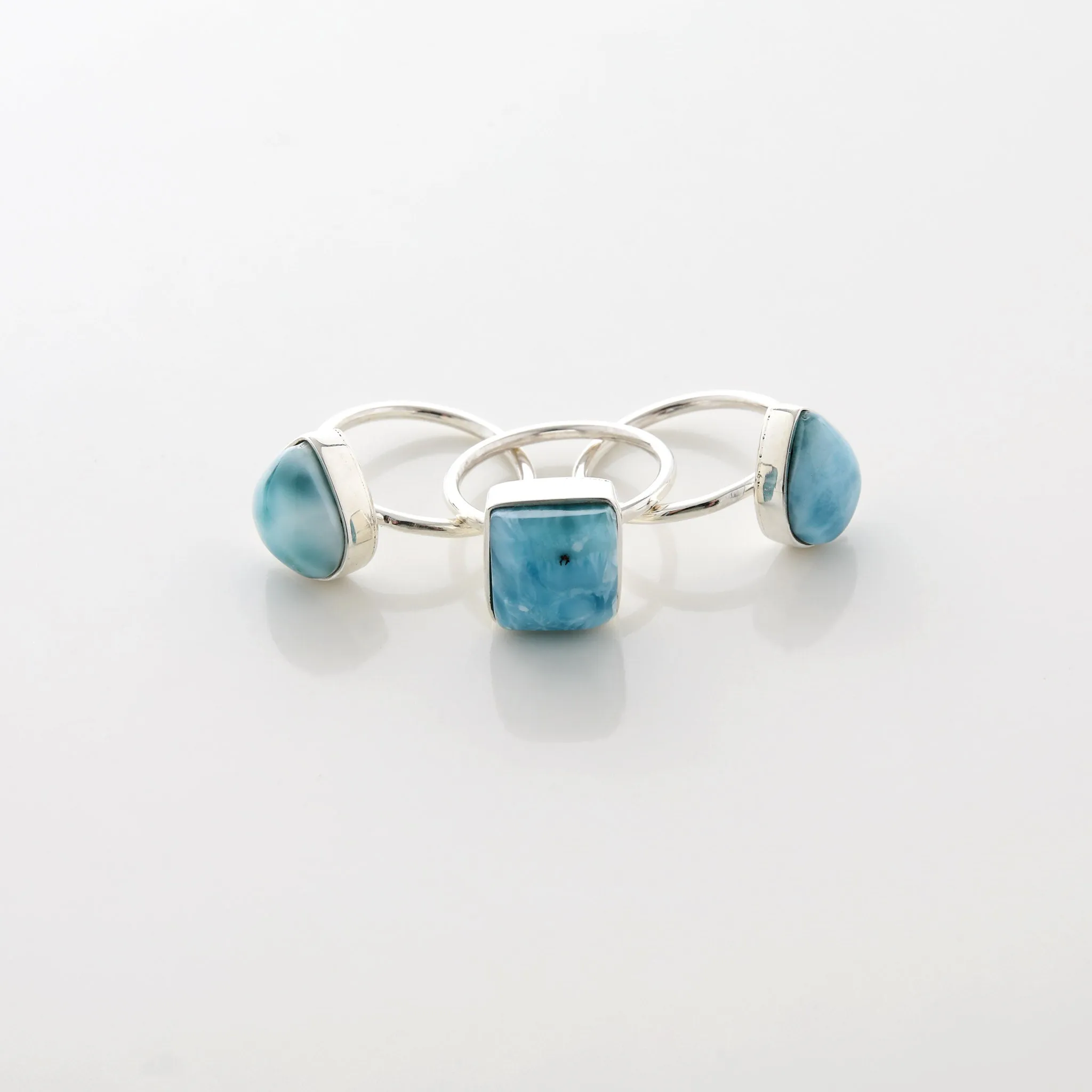 Larimar Ring Trio Emira