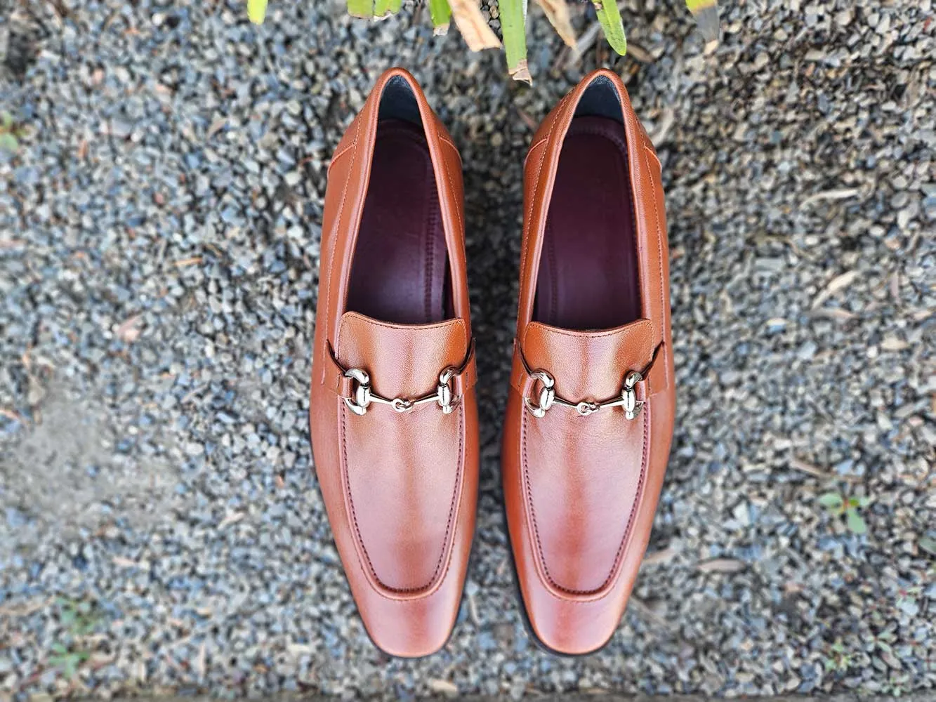 Leather Sole Horsebit Loafer