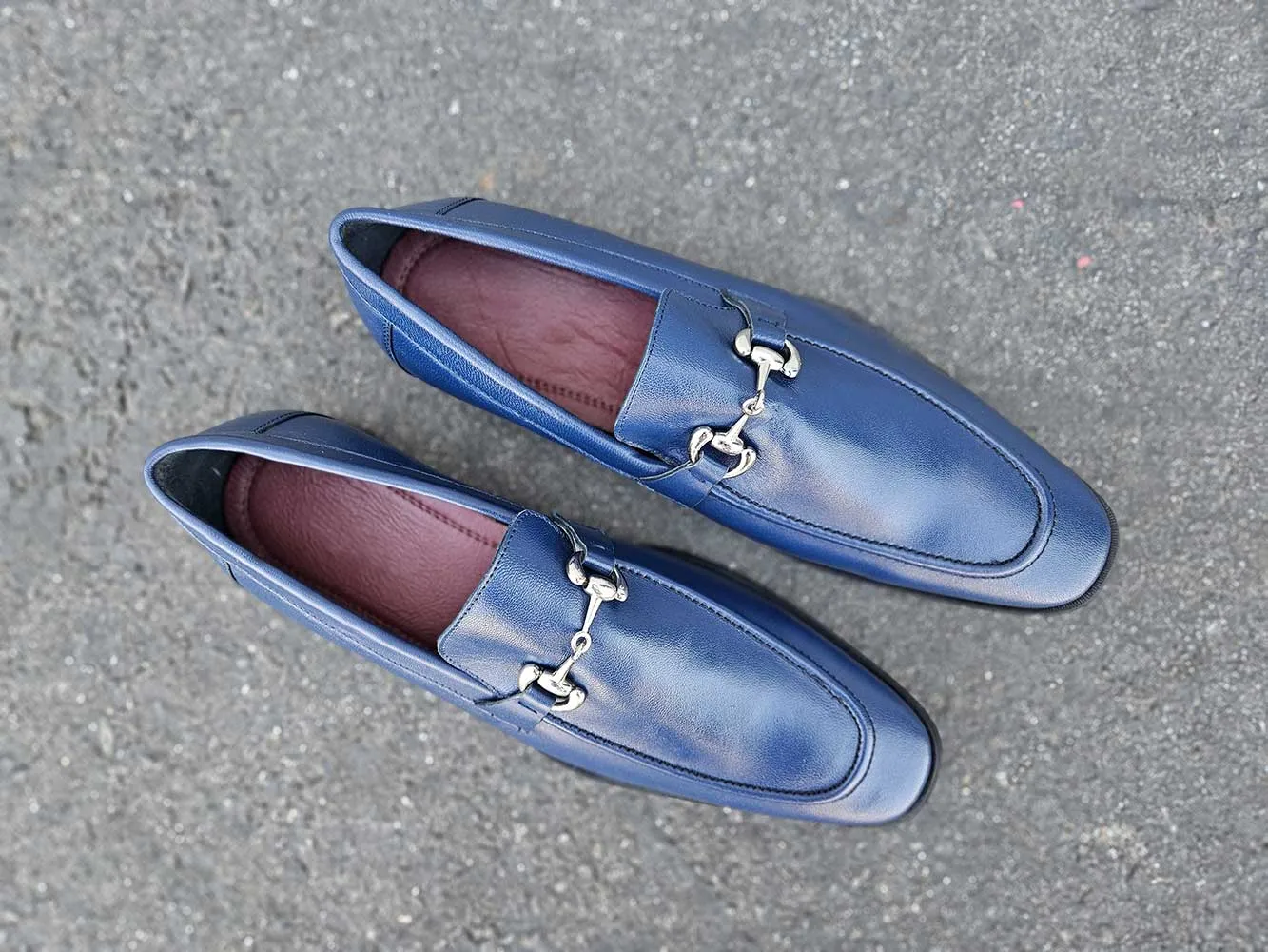 Leather Sole Horsebit Loafer