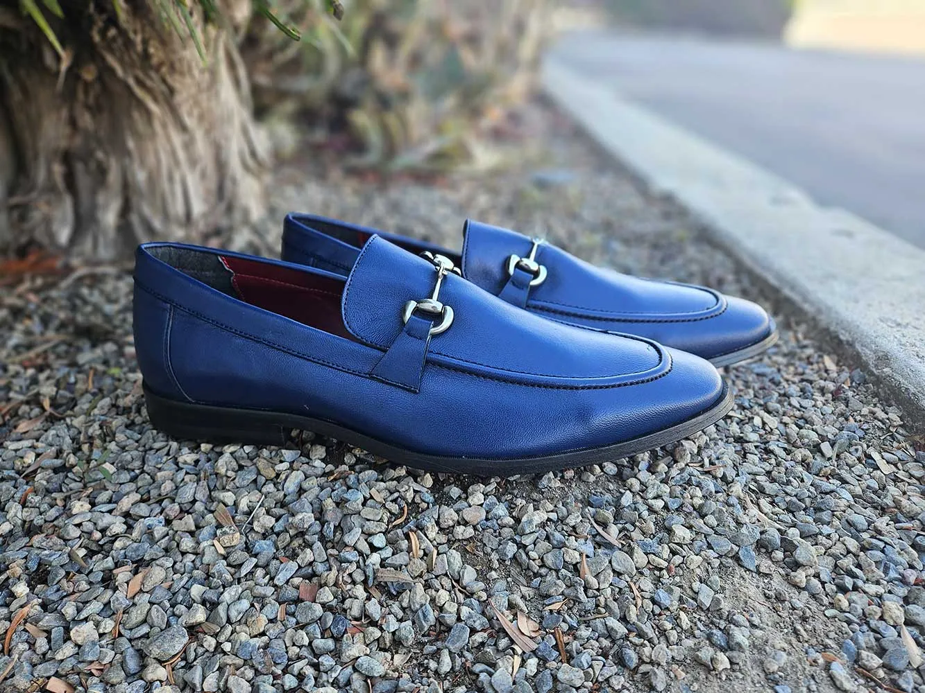 Leather Sole Horsebit Loafer