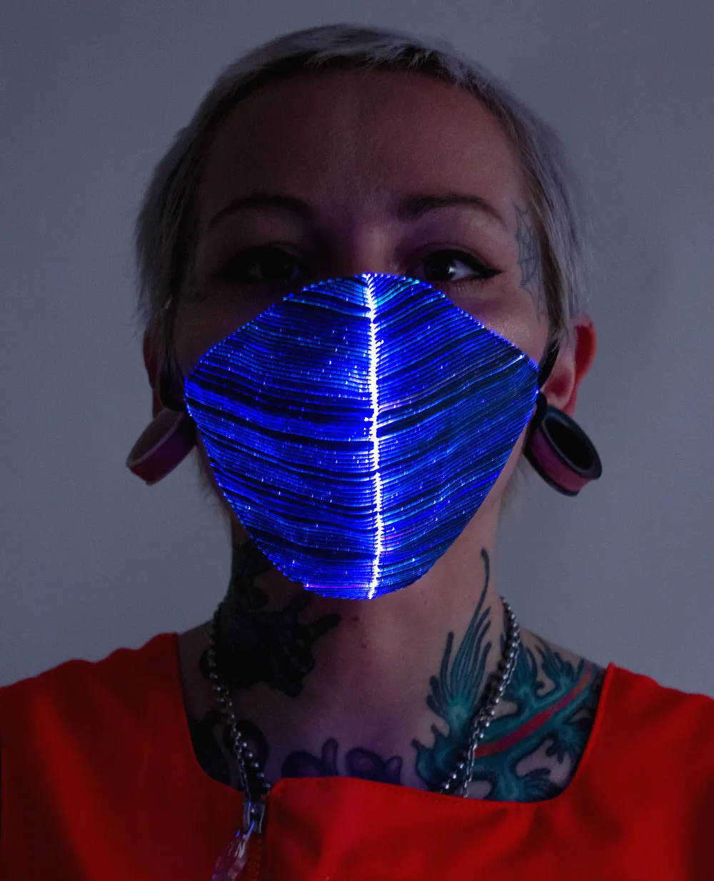 LIGHT UP SURGICAL MASK