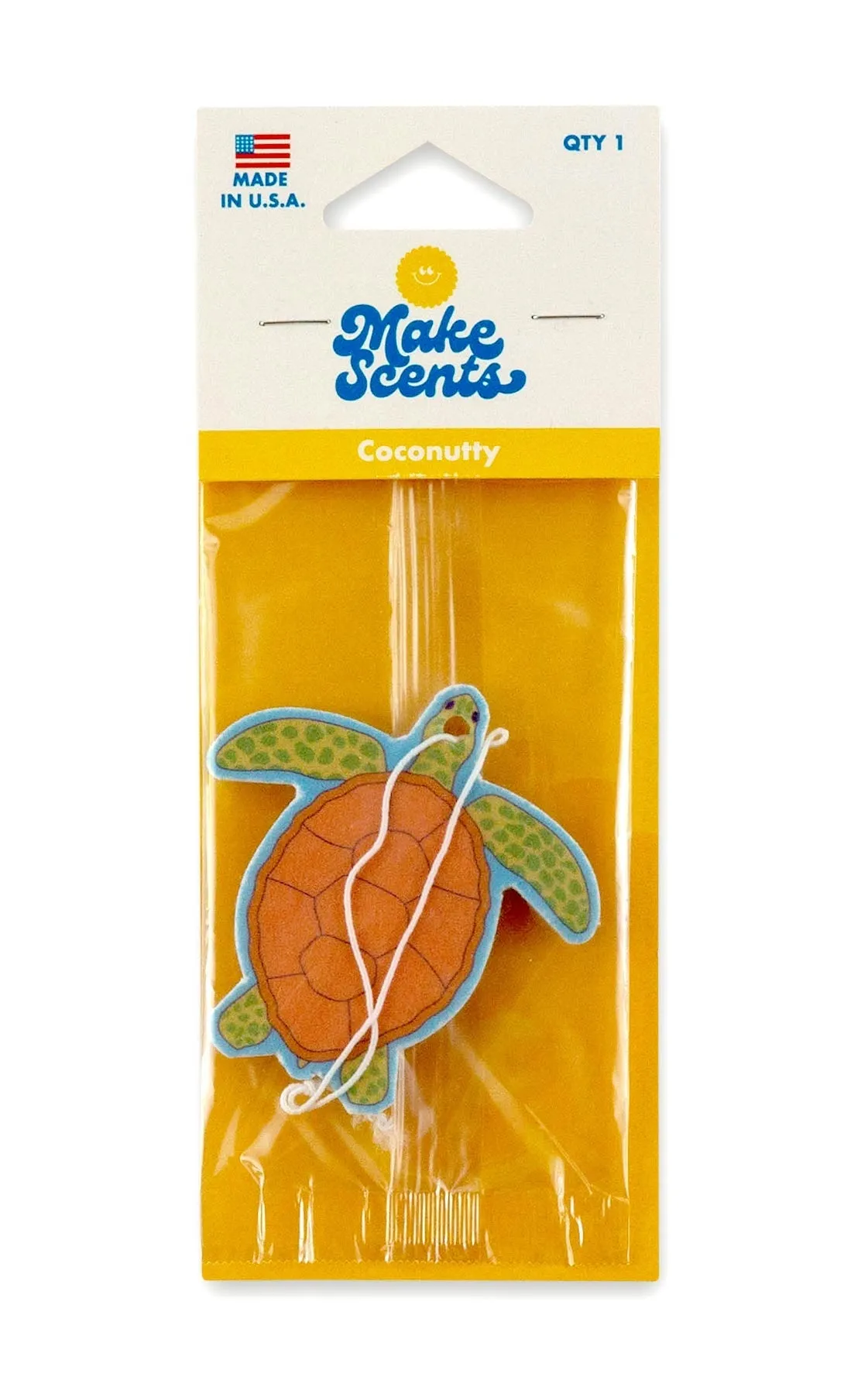 MAKE SCENTS CAR AIR FRESHENER TURTLE