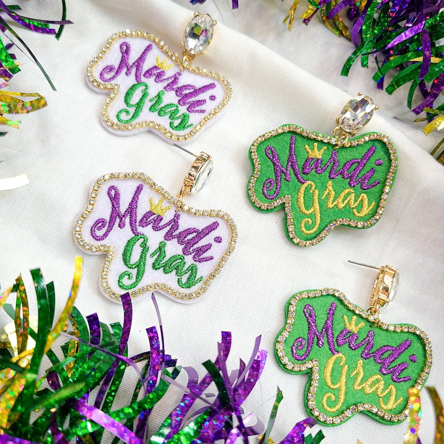 MARDI GRAS BLING | GREEN