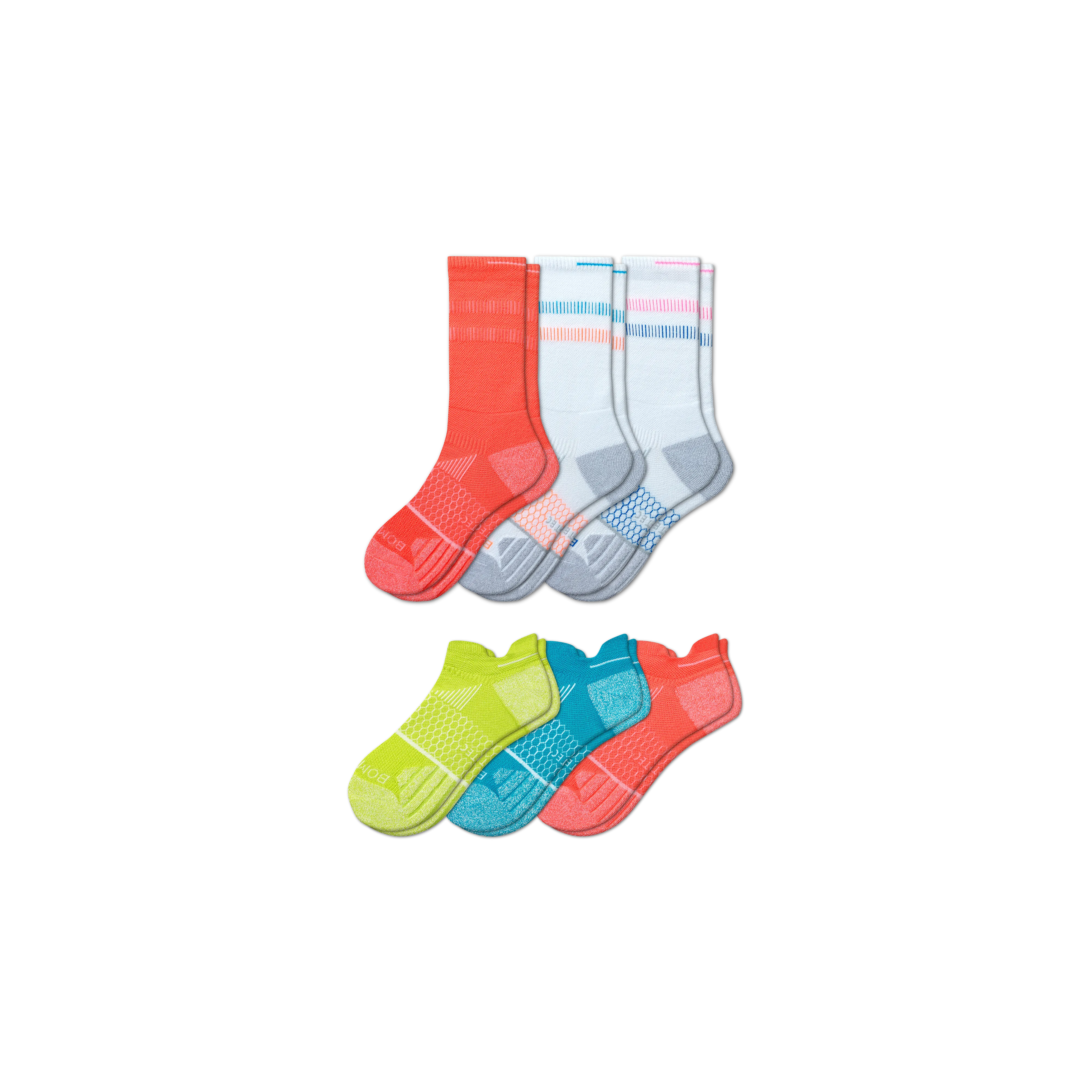 Men's Performance Tennis Calf & Ankle Sock 6-Pack