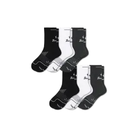 Men's Running Half Calf Sock 6-Pack