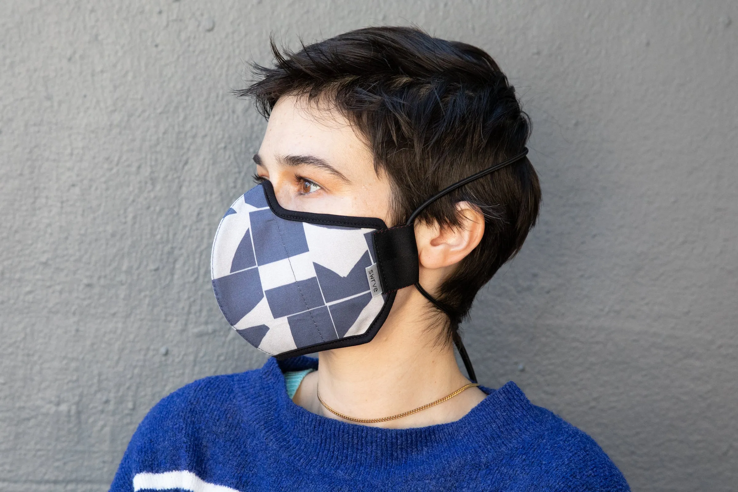 modern shapes cotton MASK