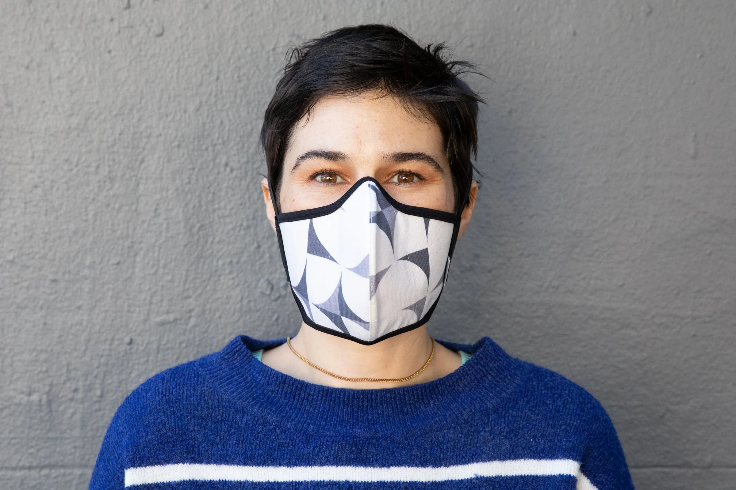 modern shapes cotton MASK