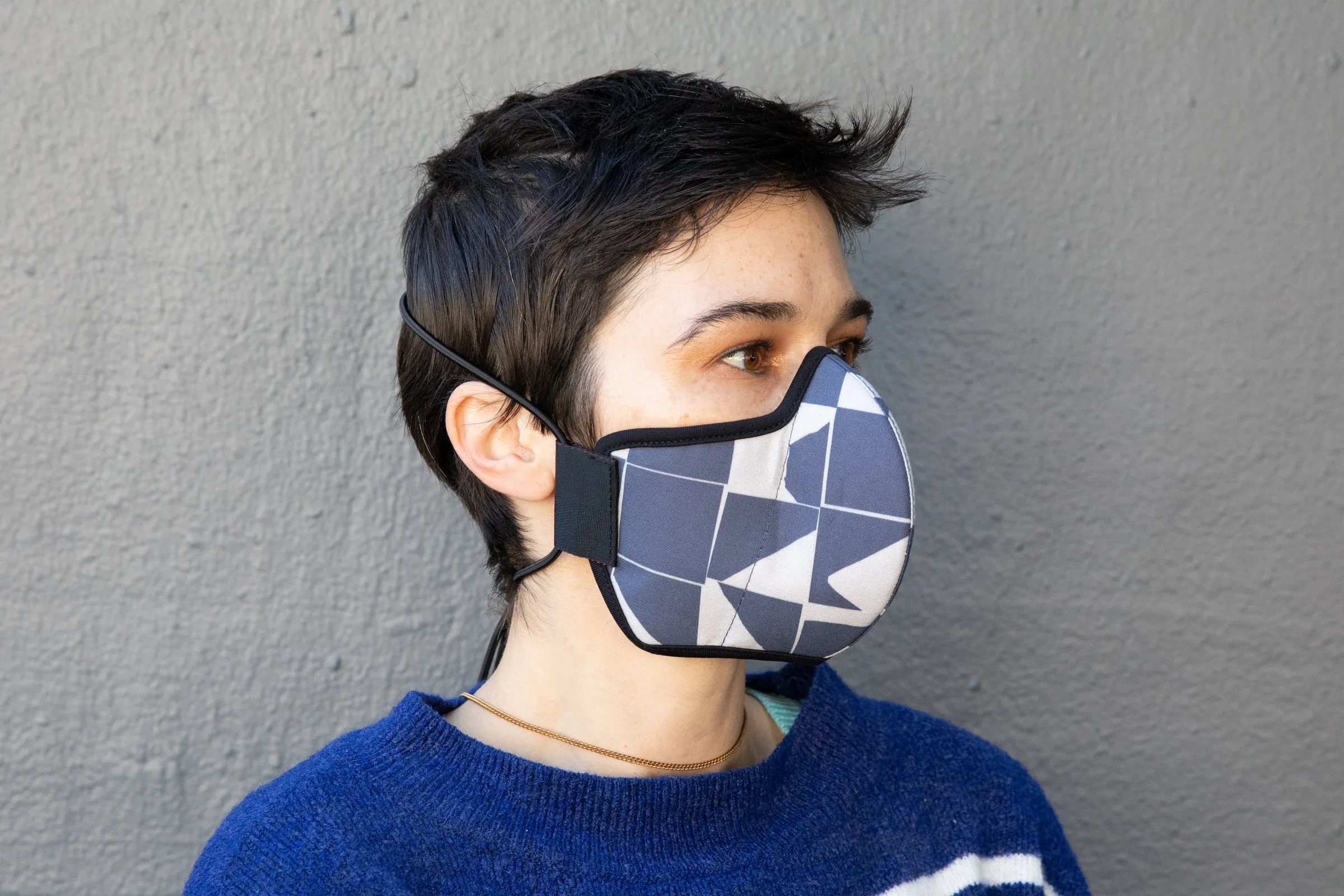 modern shapes cotton MASK