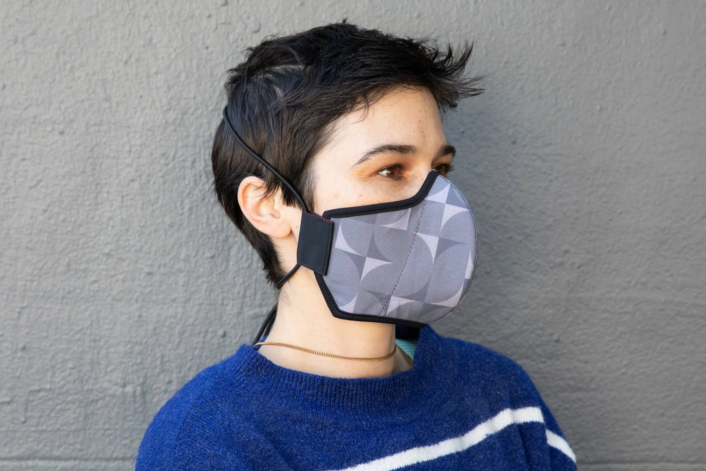 modern shapes cotton MASK