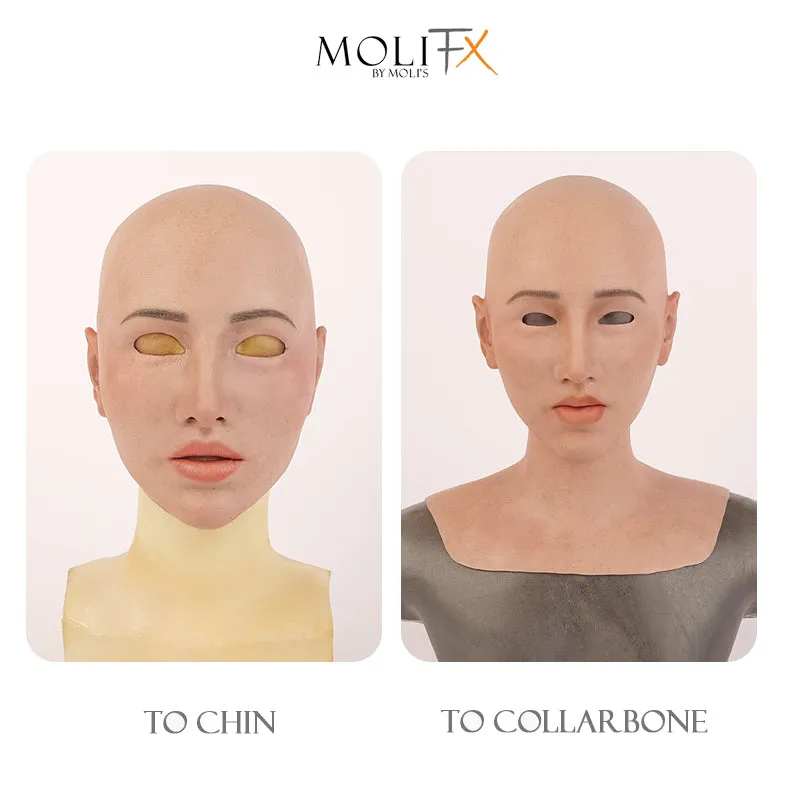 MoliFX | “Molly2” SFX-Level Silicone Female Mask X03C