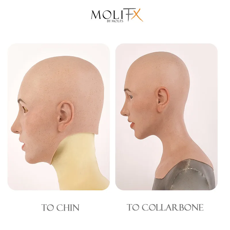 MoliFX | “Molly2” SFX-Level Silicone Female Mask X03C