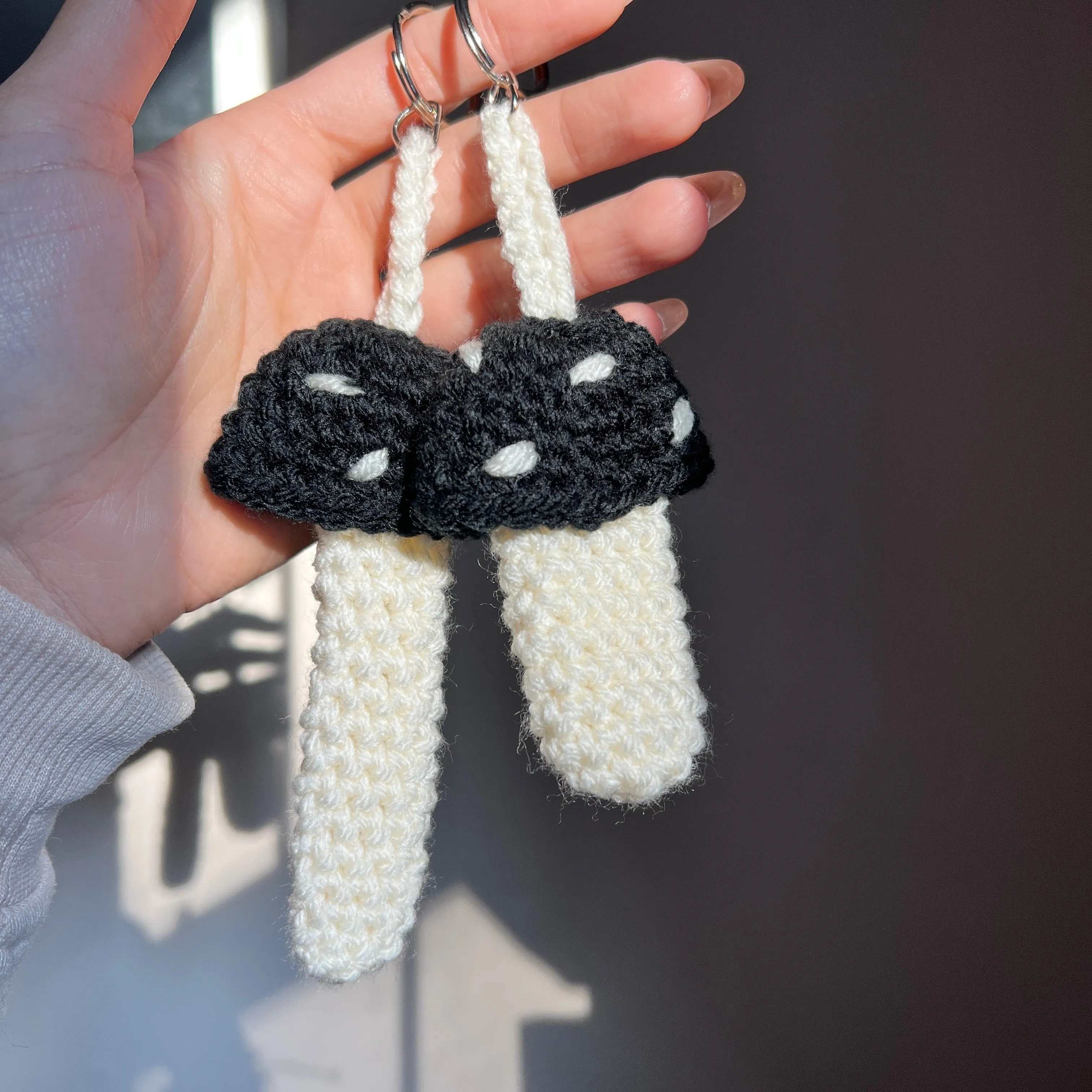 Mushroom Keychain