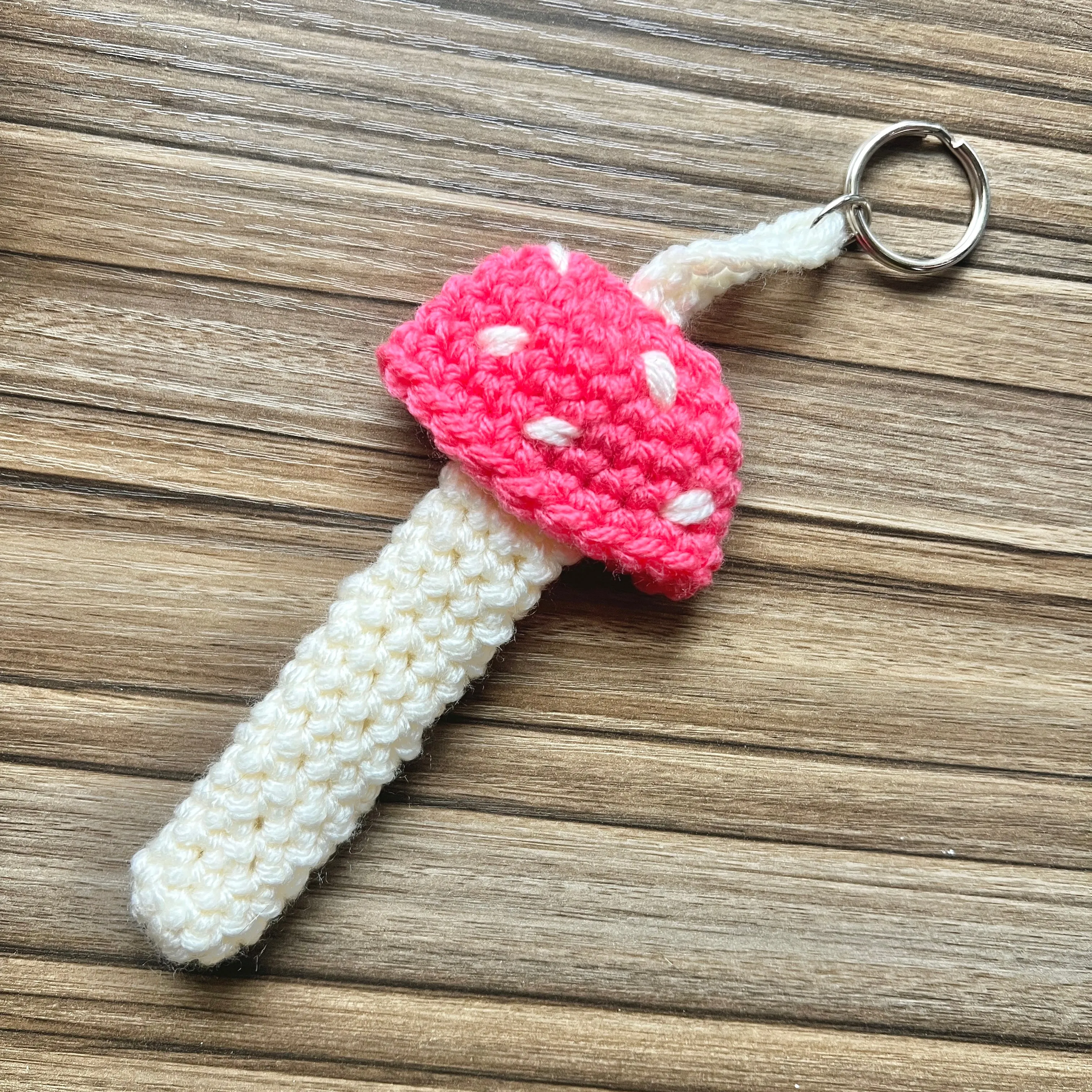 Mushroom Keychain