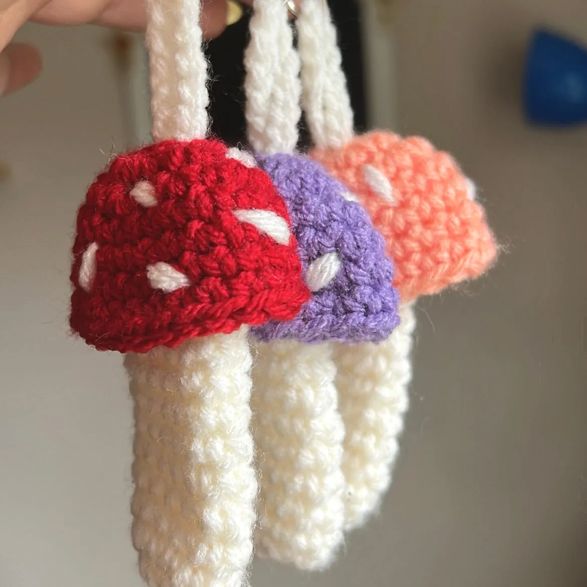 Mushroom Keychain