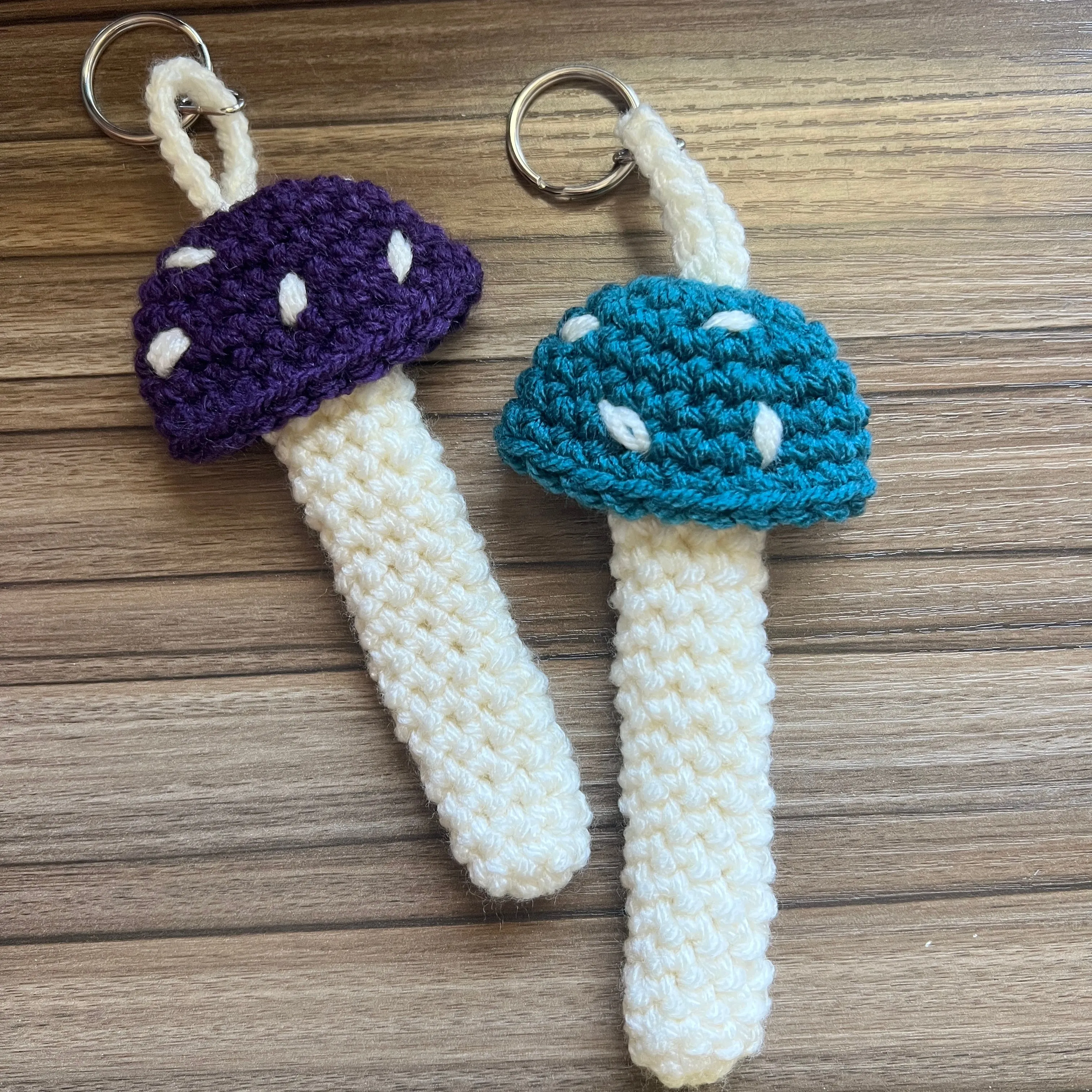 Mushroom Keychain