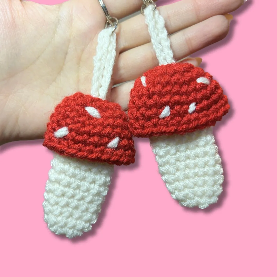 Mushroom Keychain