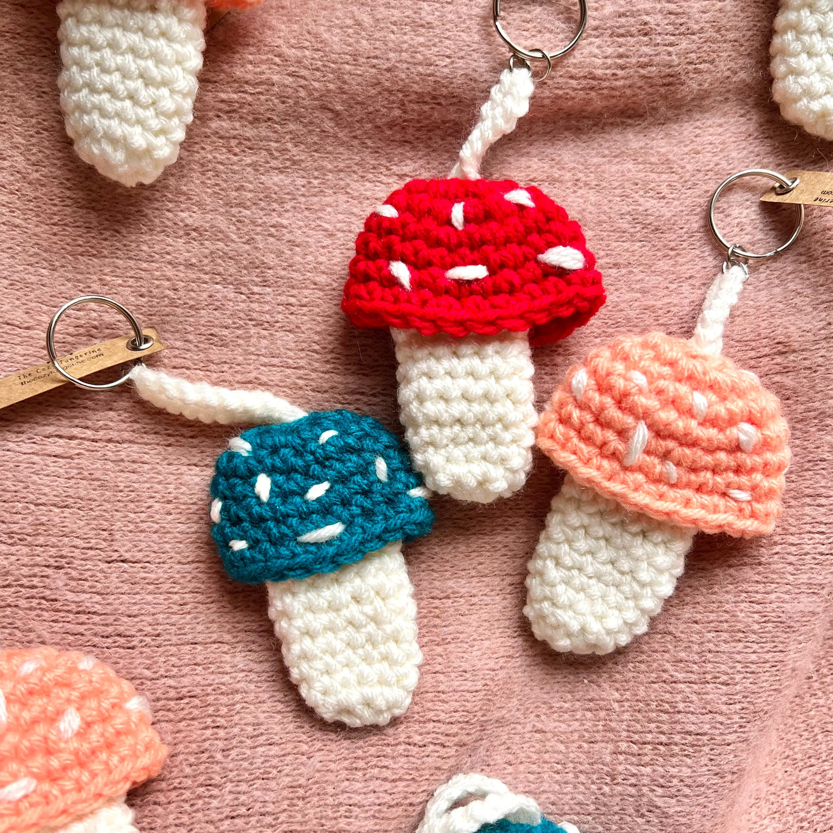 Mushroom Keychain