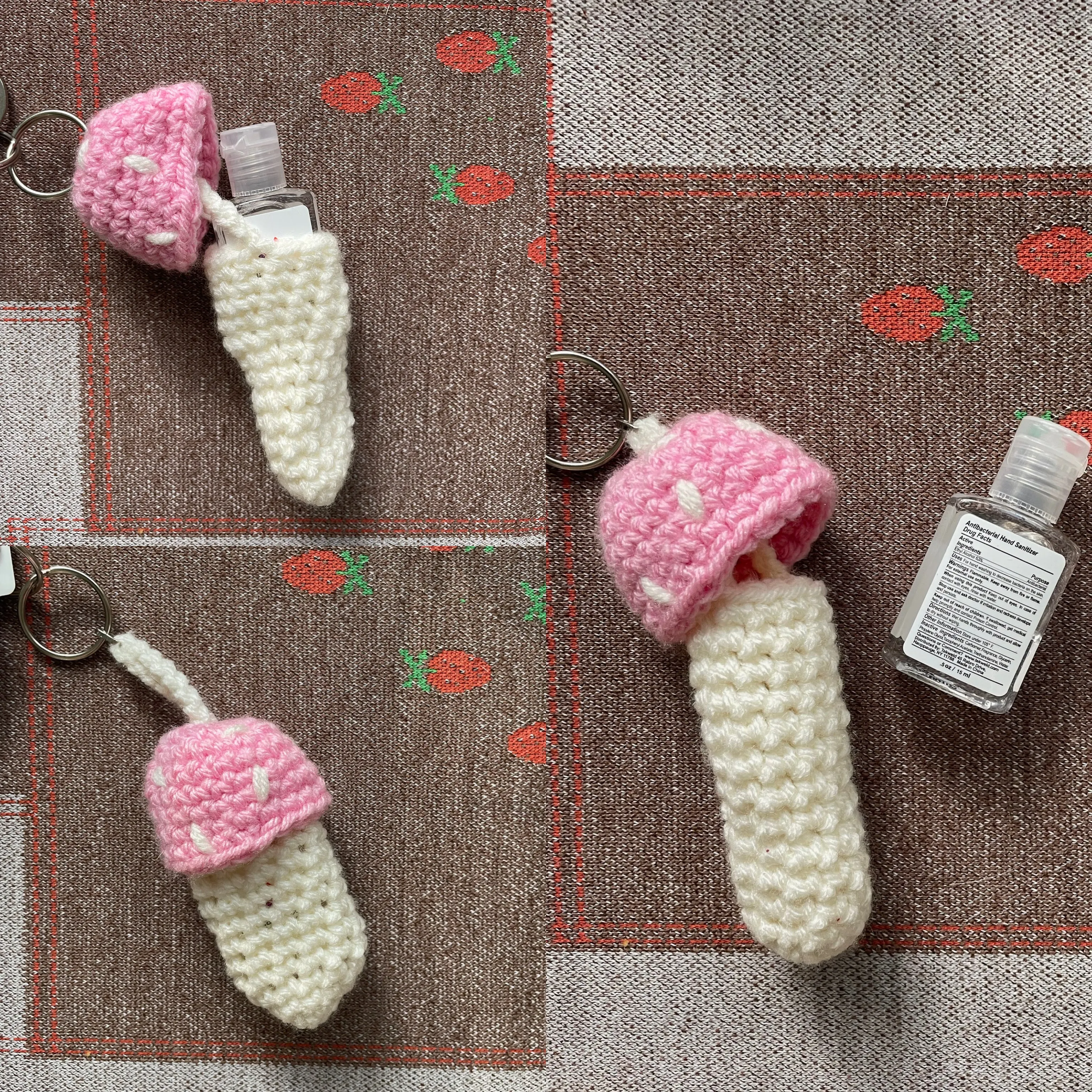 Mushroom Keychain