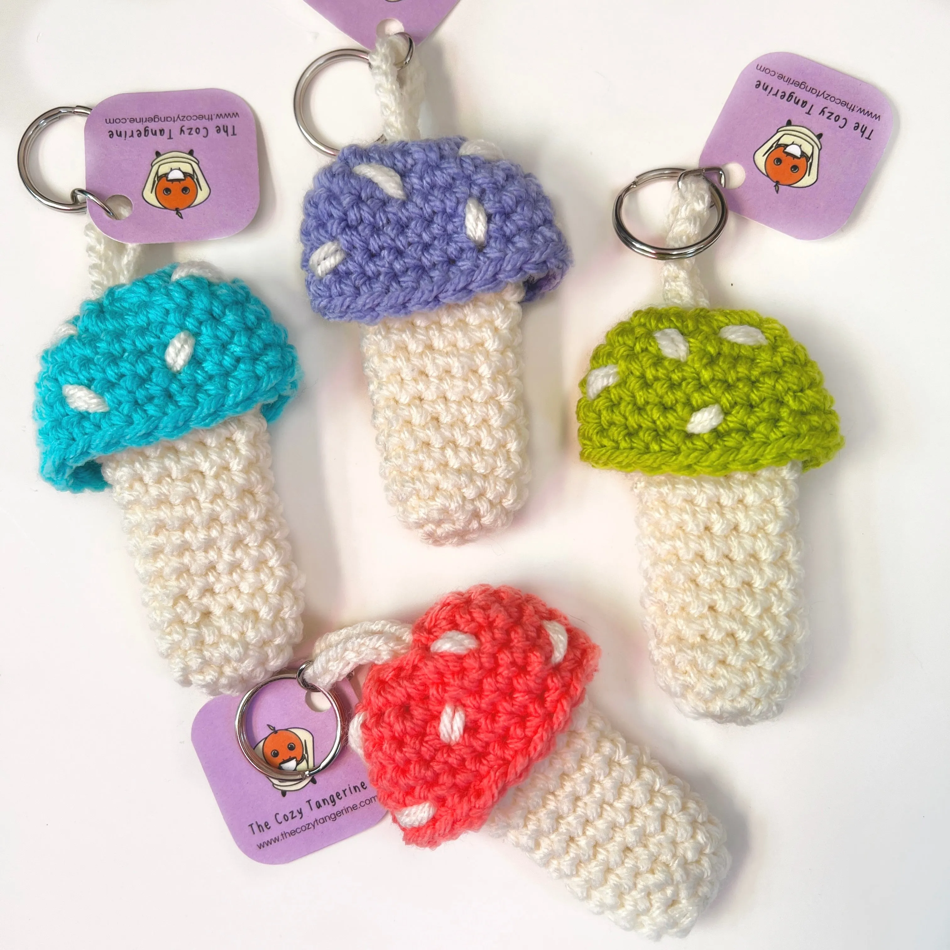 Mushroom Keychain