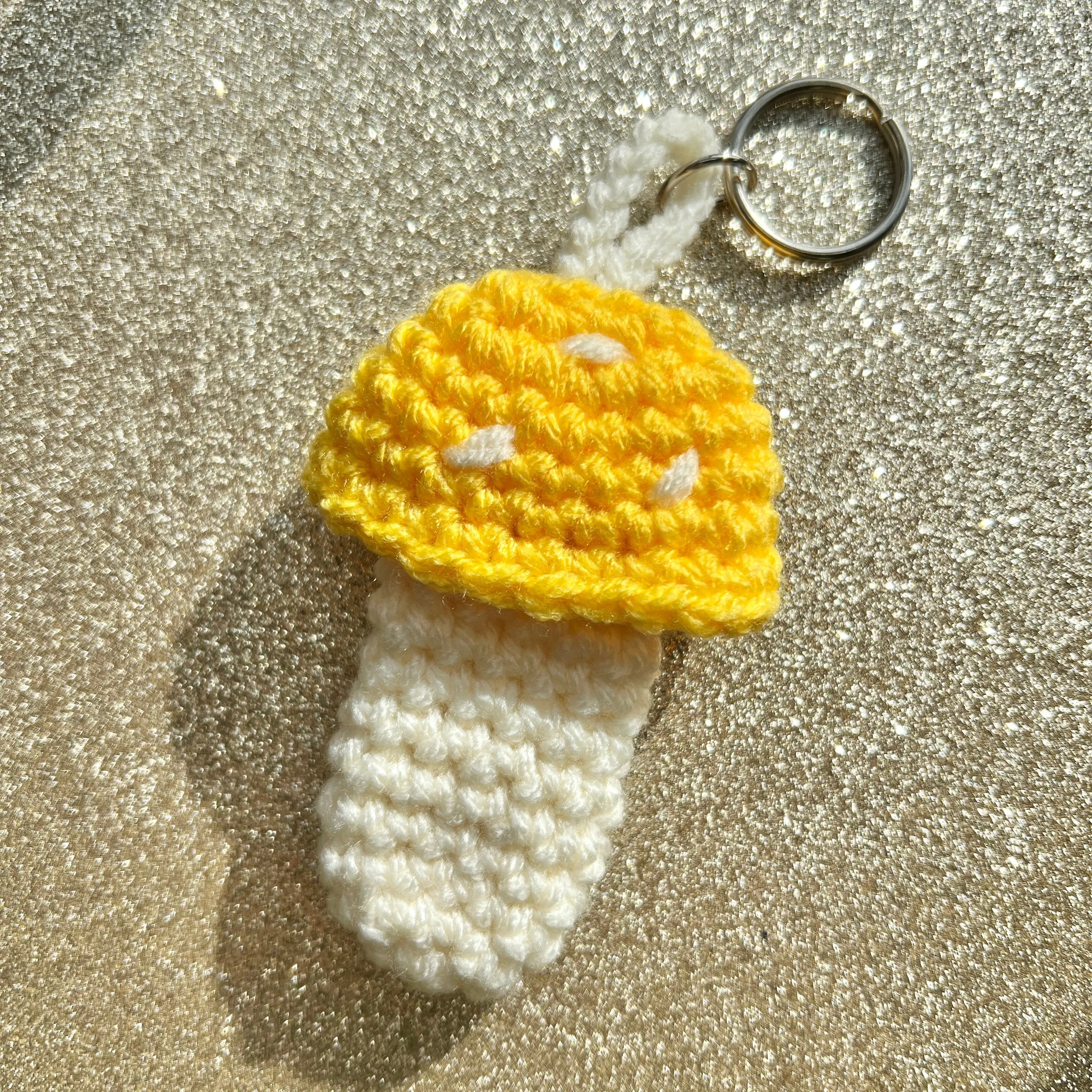 Mushroom Keychain