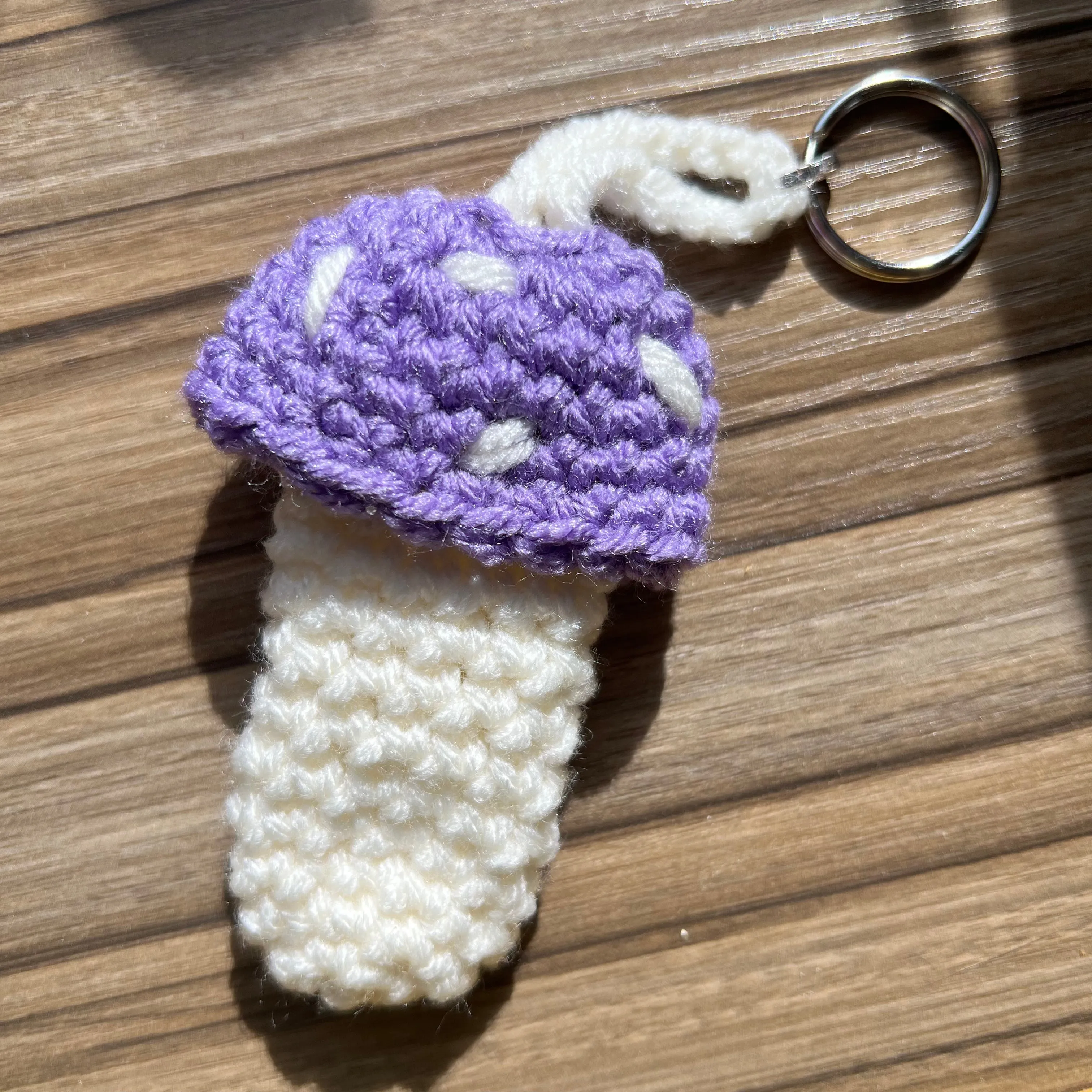 Mushroom Keychain