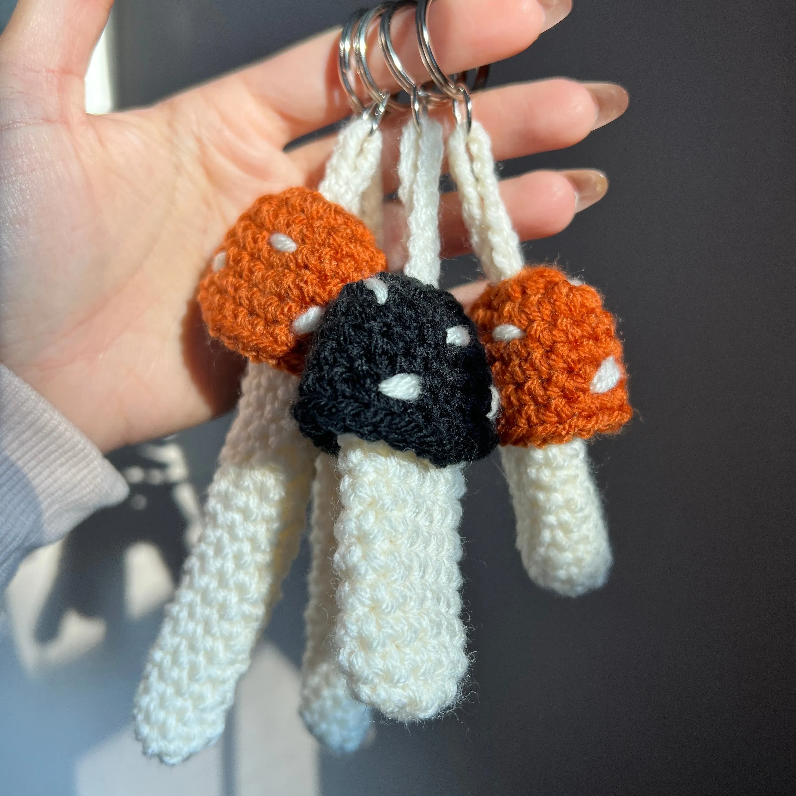 Mushroom Keychain