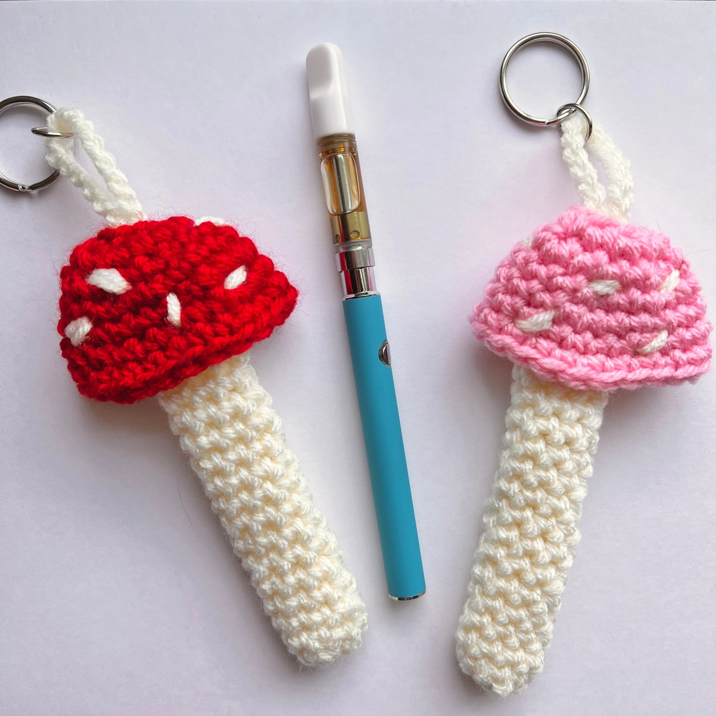 Mushroom Keychain