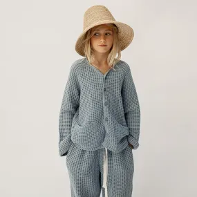 Organic Cotton Waffle Lounge Set