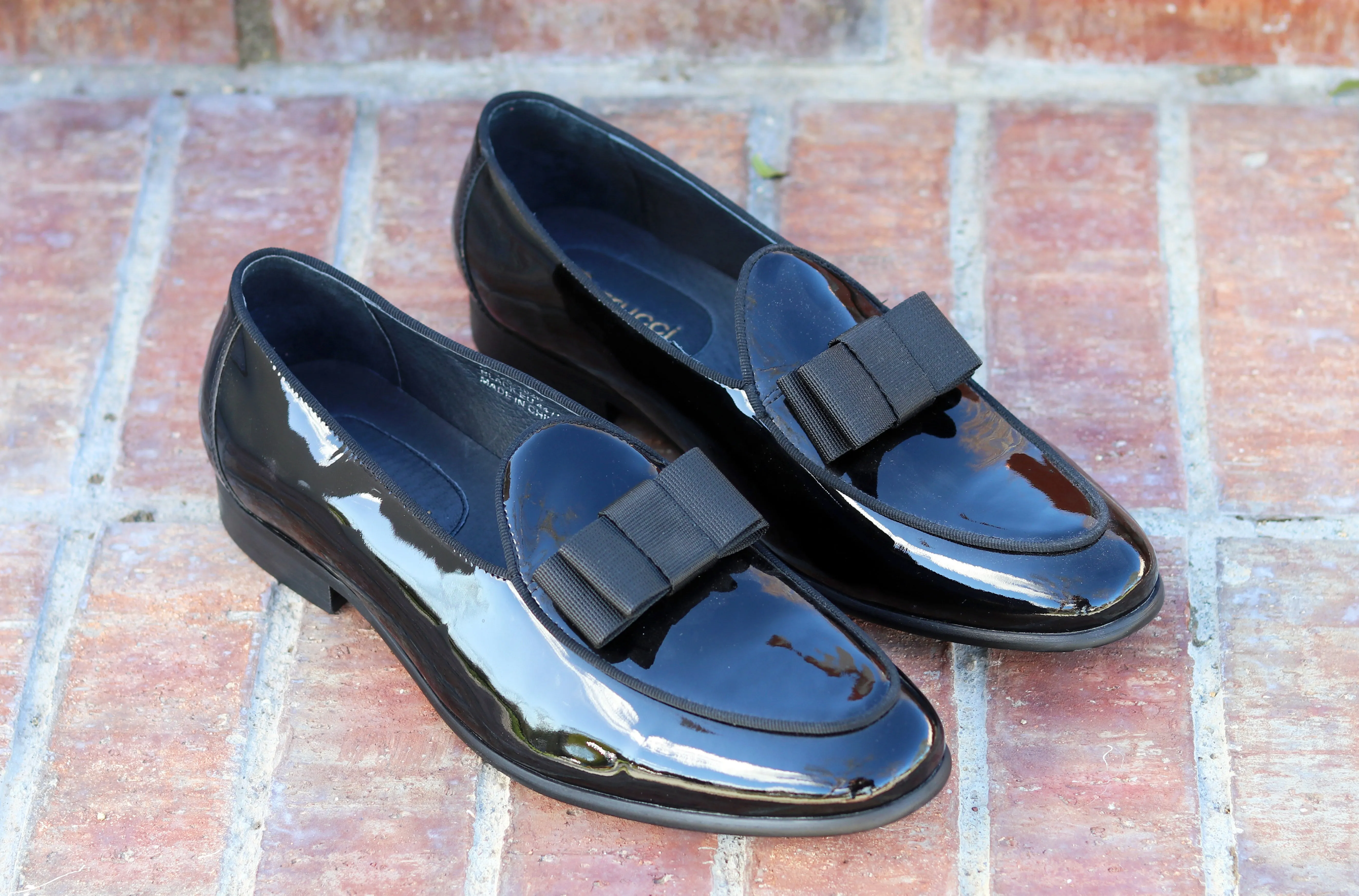 Patent Leather Formal Loafer Black