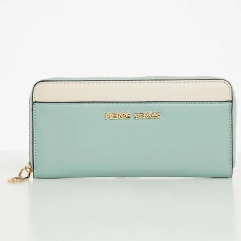 Pierre Cardin Charlie Zip Around Purse | Cream Sky