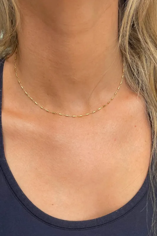 piper gold filled necklace