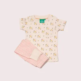 Quince Flowers T-Shirt & Jogger Playset