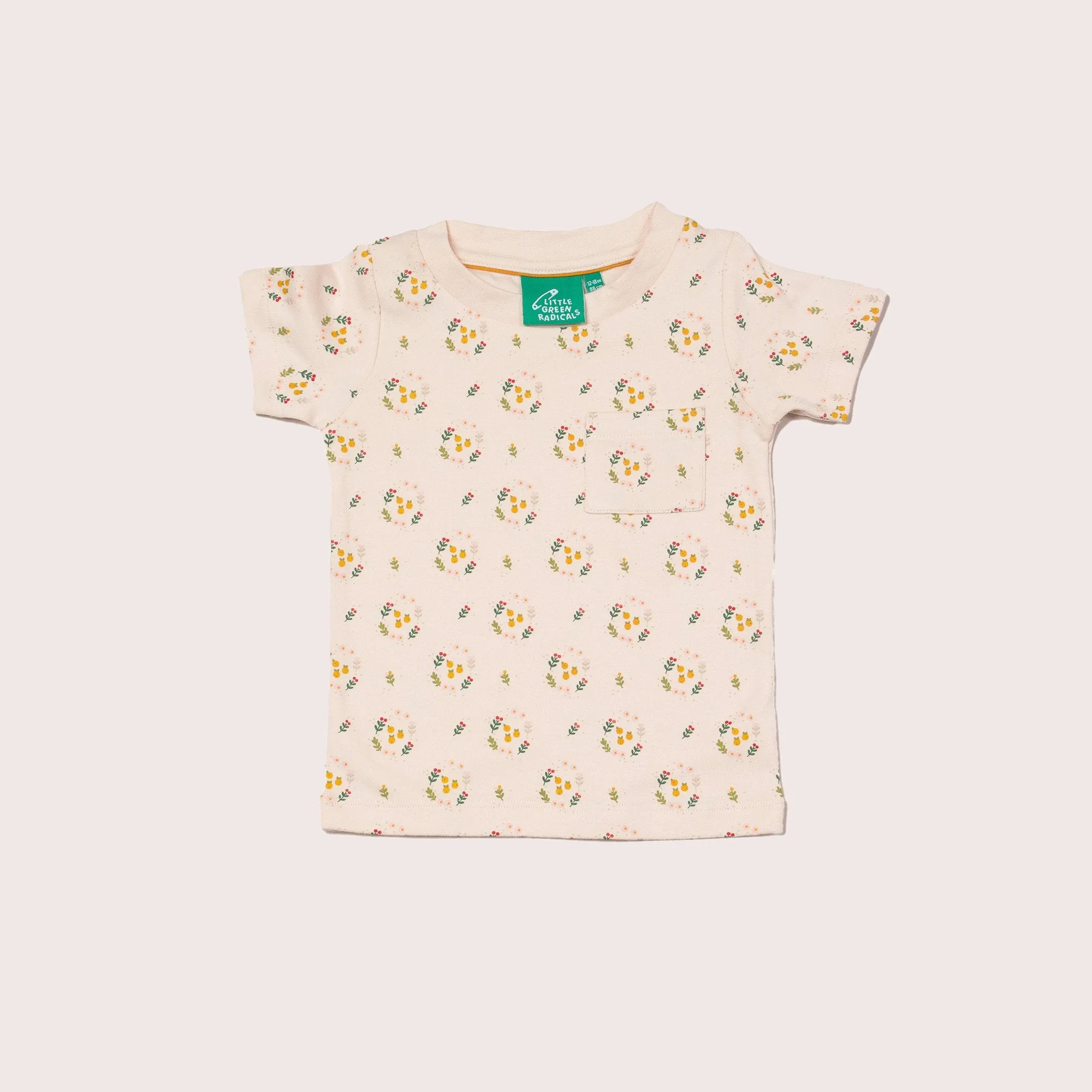 Quince Flowers T-Shirt & Jogger Playset