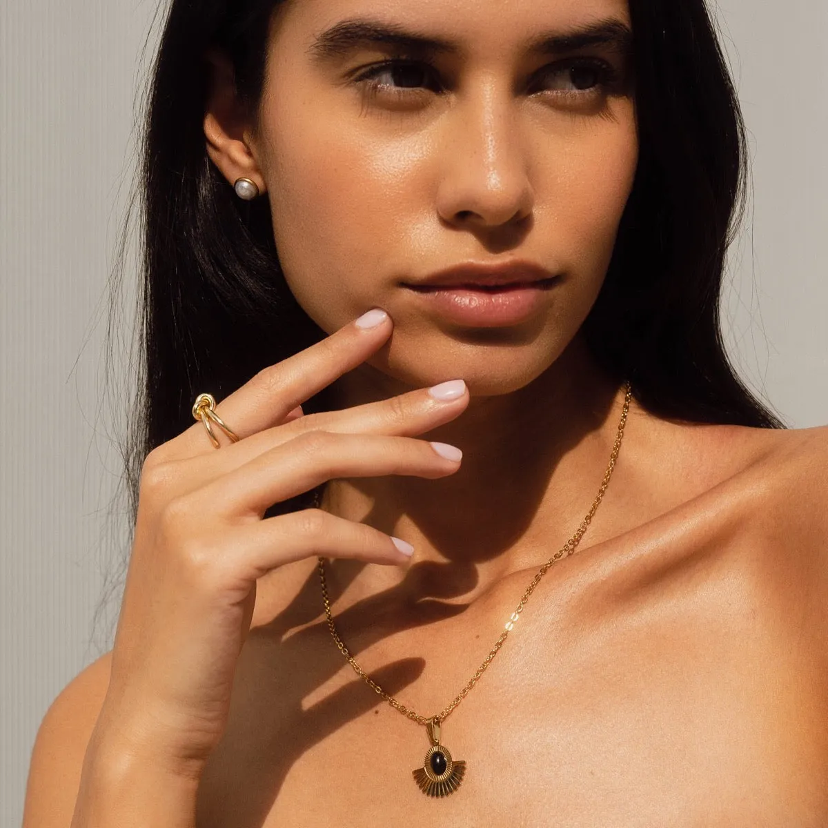 Selma Necklace - Gold