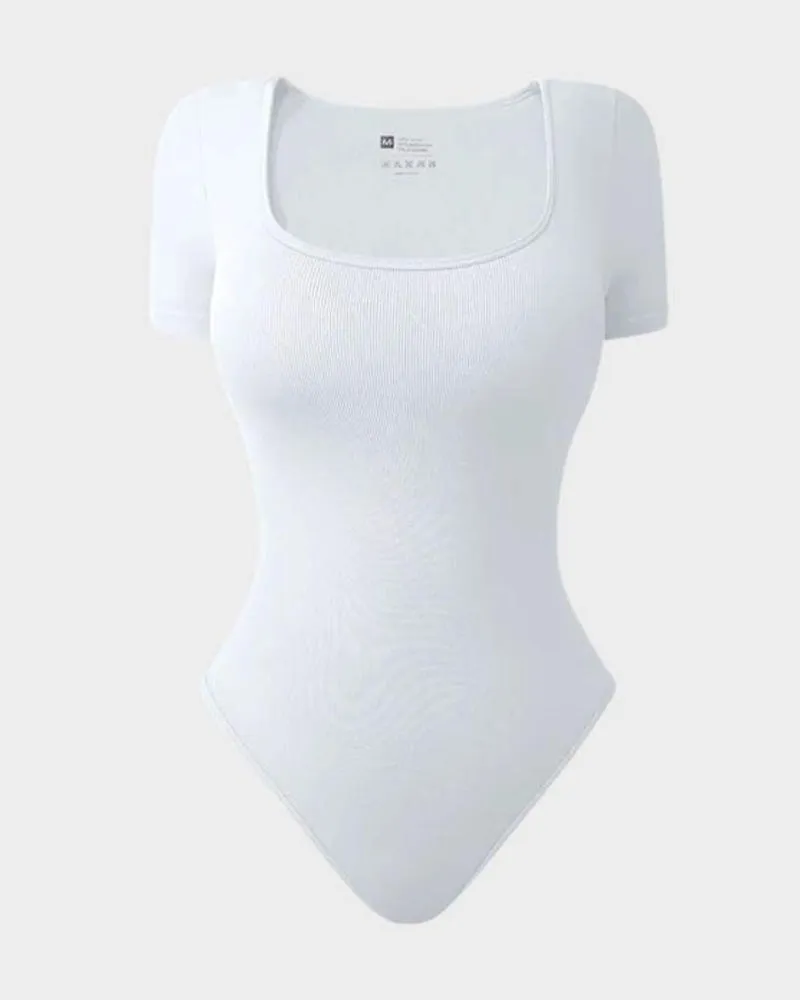 SheCurve® Basic Square Neck Bodysuit