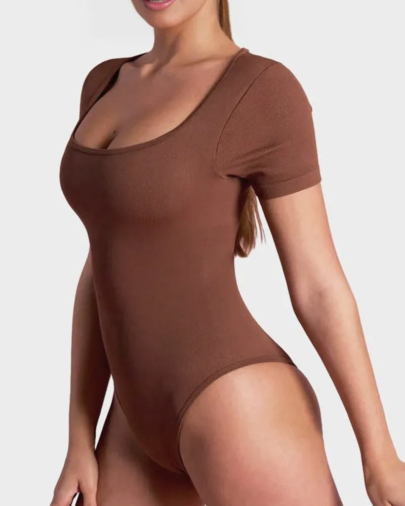 SheCurve® Basic Square Neck Bodysuit