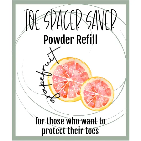 Toe Spacer Saver Powder Refill - Small