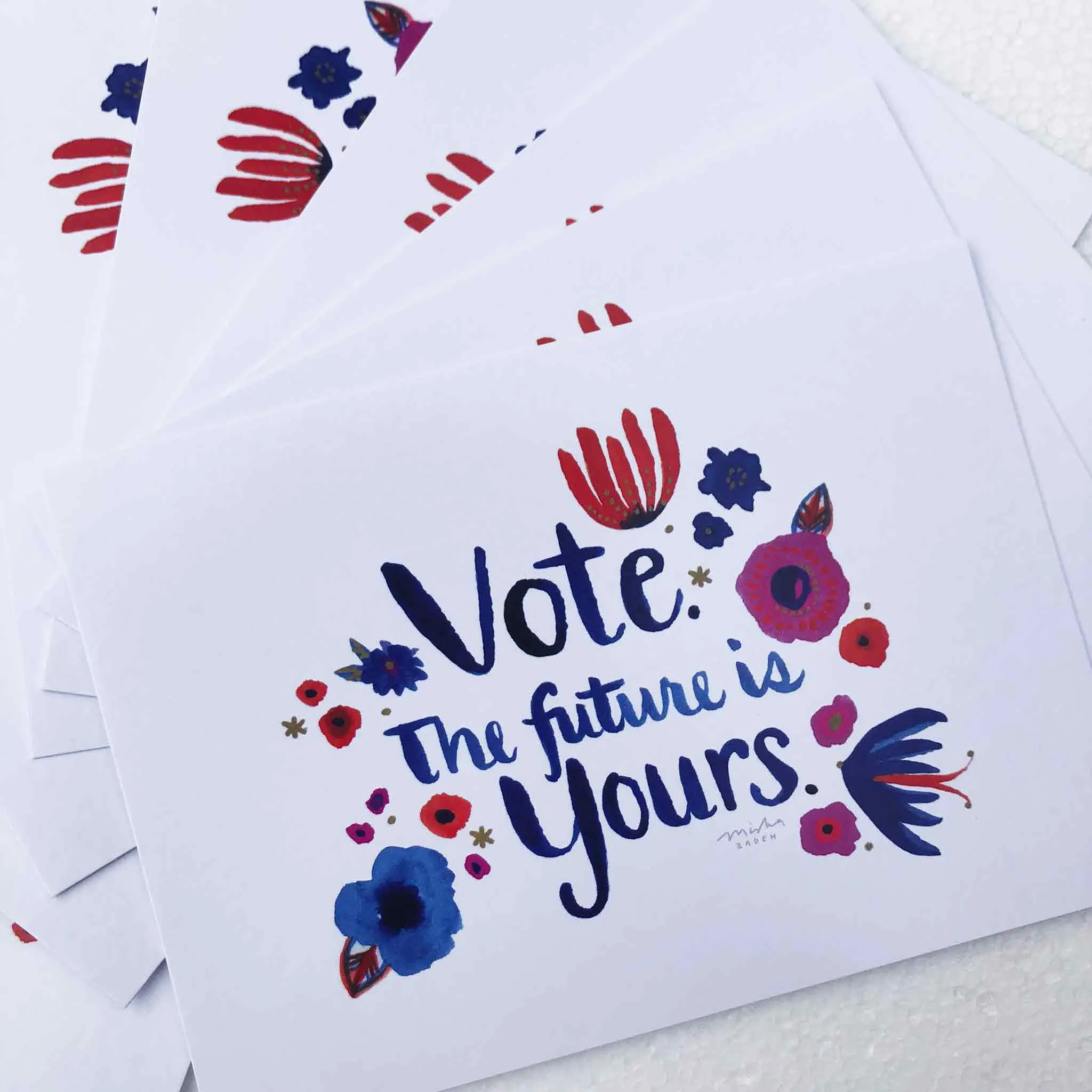 Vote: The Future Is Yours / Postcard Set