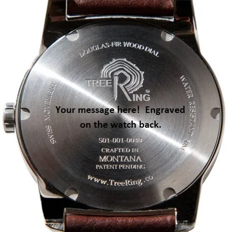 Watch with Urn for Cremation Ashes Made with Bethlehem Olivewood.  Personalized Memorial Engraving.  Custom Handmade Bereavement Gift.