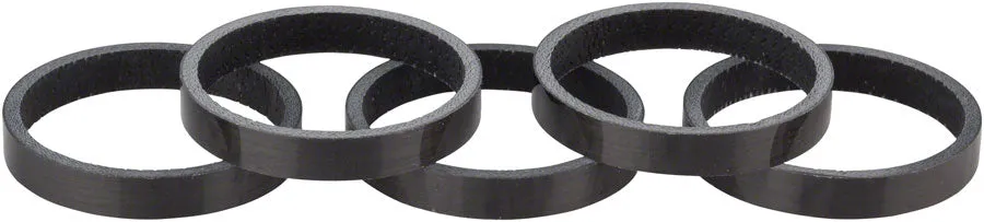 WHISKY No.7 Carbon Headset Spacers 5-Pack